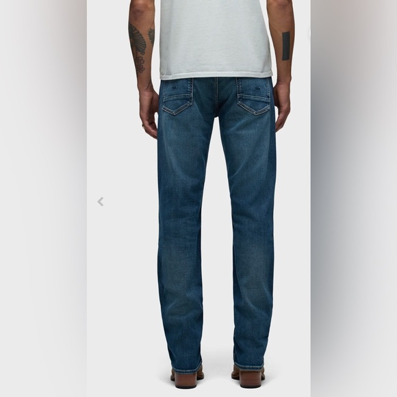 HUDSON Byron Five Pocket Straight Button Fly Jeans - Picture 2 of 13